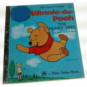 3/$15 1965 Walt Disney Winnie-the-Pooh The Honey Tree Little Golden Book